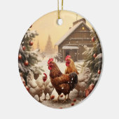 Boerderij Kip Dier, Kawaii Leuke Pet Lover Gift Keramisch Ornament (Links)