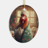 Boerderij Kip Dier, Kawaii Leuke Pet Lover Gift Keramisch Ornament (Rechts)