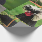 Boerderij Kippen Foto Collage Cadeaupapier (Hoek)