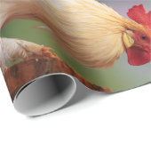 Boerderij Kippen Foto Collage Cadeaupapier (Rol Hoek)