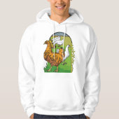 Boerderij Kippen Hoodie (Voorkant)
