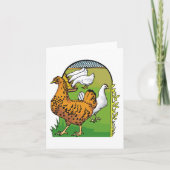 Boerderij Kippen Kaart (Voorkant)