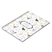 Boerderij Kippen | Monogram Notitieboek (Linkerzijde)