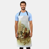  Boerderij kippen Schort (Gedragen)