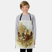 Boerderij kippen Schort (Gedragen)