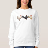 Boerderij Kippen Sweatshirt (Voorkant)