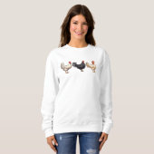Boerderij Kippen Sweatshirt (Voorkant volledig)