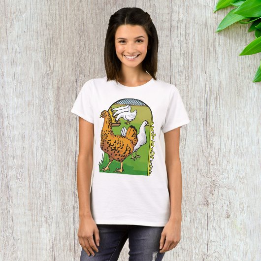 Boerderij Kippen T-shirt