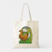 Boerderij Kippen Tote Bag (Achterkant)