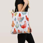 Boerderij Kippen Tote Bag (Dichtbij)