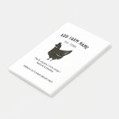 Boerderij kippeneieren toevoegen naam jaar adres c post-it® notes (Schuin)