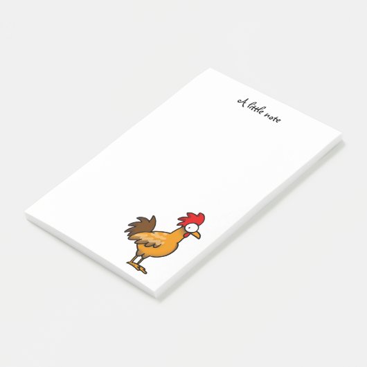 boerderij kiprooster post-it® notes (Schuin)