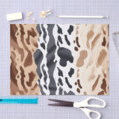 Boerderij Koe Animal Print Tissuepapier (Craft)