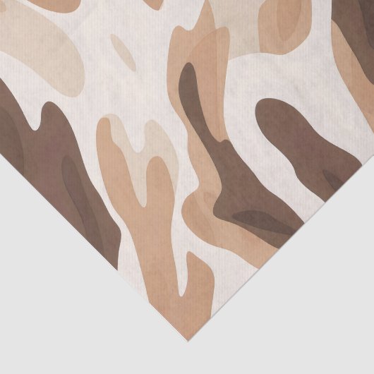 Boerderij Koe Animal Print Tissuepapier (Detail)