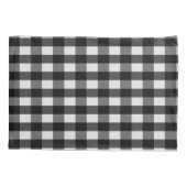 Boerderij Koe piloot Hoesje zwarte buffelplaat Kussensloop (Achterkant)