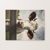 Boerderij Koe puzzel (Horizontaal)