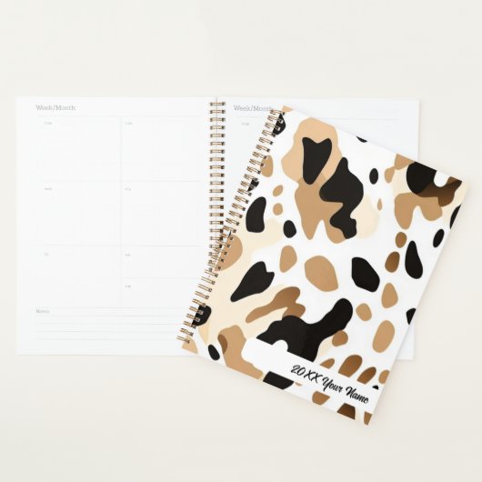 Boerderij Koeienhuid afdrukken Planner (Display)