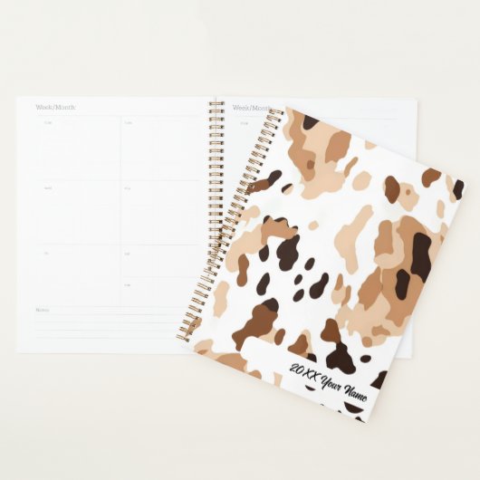 Boerderij Koeienhuid afdrukken Planner (Display)