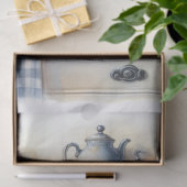 Boerderij Koffiepot en Wildflowers Tissue Paper Tissuepapier (Geschenk)