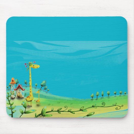 boerderij kunst muismat (Voorkant)