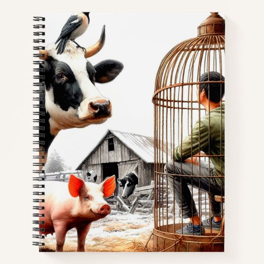 Boerderij Kunst Notitieboek (Voorkant)