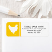 Boerderij - label retouradres (Insitu)