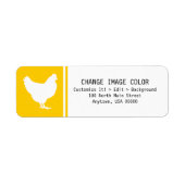 Boerderij - label retouradres (Voorkant)