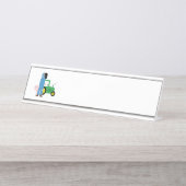 Boerderij land bureau naambordje (Voorkant)