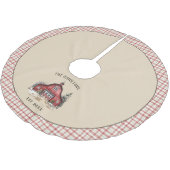 Boerderij Land Kerstmis Custom Kerstboom Rok (Gekanteld)