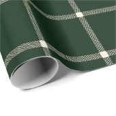 Boerderij land met de hand getekend plaid donker d cadeaupapier (Rol Hoek)