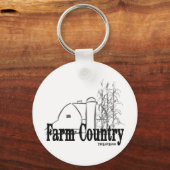 Boerderij land sleutelhanger (Voorkant)