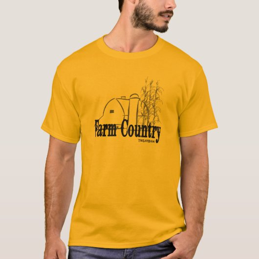 Boerderij land t-shirt (Voorkant)