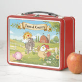 Boerderij & Landelijk Lunchbox – Cute Boerderijdie (In situ)