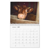 Boerderij Landelijk Rustiek  Kunstkalender 2024 Kalender (Jan 2027)