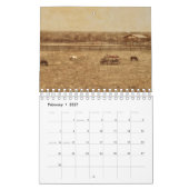 Boerderij Landelijk Rustiek  Kunstkalender 2024 Kalender (Feb 2027)