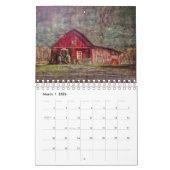 Boerderij Landelijk Rustiek  Kunstkalender 2024 Kalender (Mar 2026)