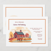 Boerderij Landschap Kaart (Voorkant / Achterkant)