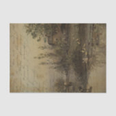  Boerderij Landschap Tissuepapier (Voorkant)