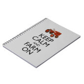 Boerderij-laptopblok Notitieboek (Linkerzijde)