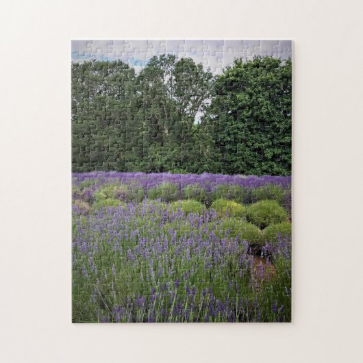 Boerderij lavender legpuzzel (Verticaal)