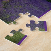 Boerderij lavender legpuzzel (Zijkant)
