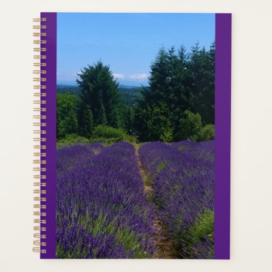 Boerderij lavender planner (Voorkant)