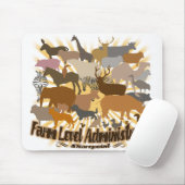 Boerderij Level Mousepad Muismat (Met muis)