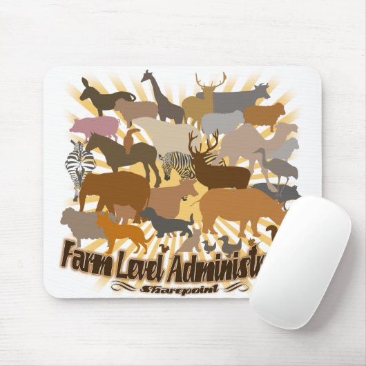 Boerderij Level Mousepad Muismat (Met muis)