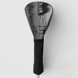 Boerderij leven, koe familie (geen tekst)- golfheadcover