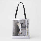 Boerderij leven Koeien zijn geweldig Tote Bag (Voorkant)