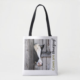 Boerderij leven Koeien zijn geweldig Tote Bag