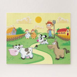 Boerderij Leven Puzzel