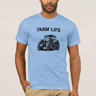 Boerderij Leven Tractor T-shirt Landelijk Boerderi