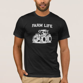 Boerderij Leven Tractor T-shirt Landelijk Boerderi